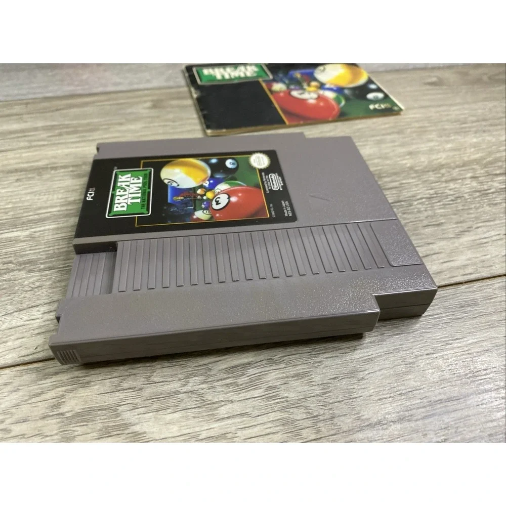 Break Time: The National Pool Tour (Nintendo 1993) NES - Completed CIB